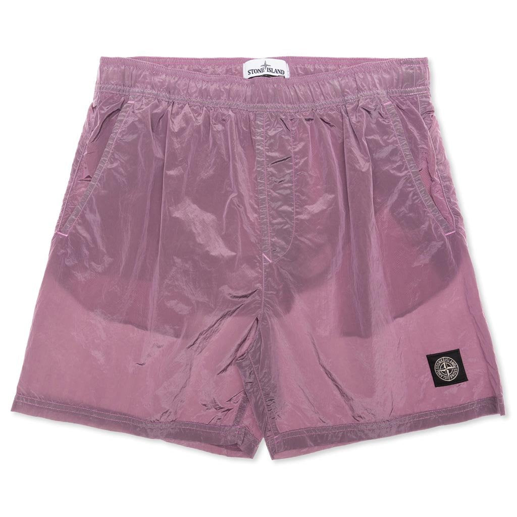 Nylon Metal Shorts - Rose Quartz