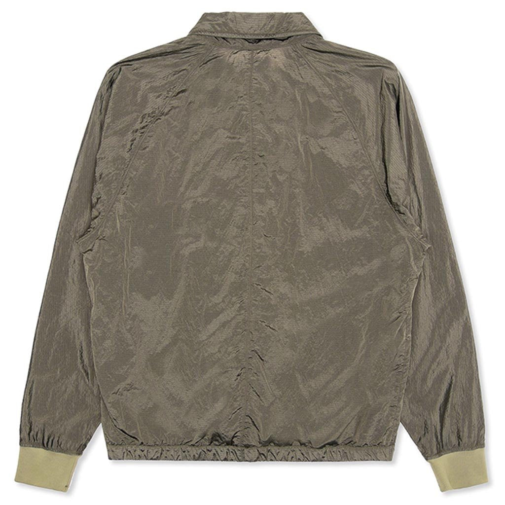 Nylon Metal Smock - Olive