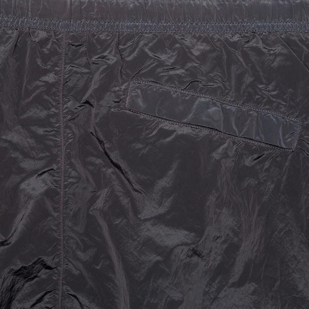 Nylon Metal Swim Trunks - Blue Grey