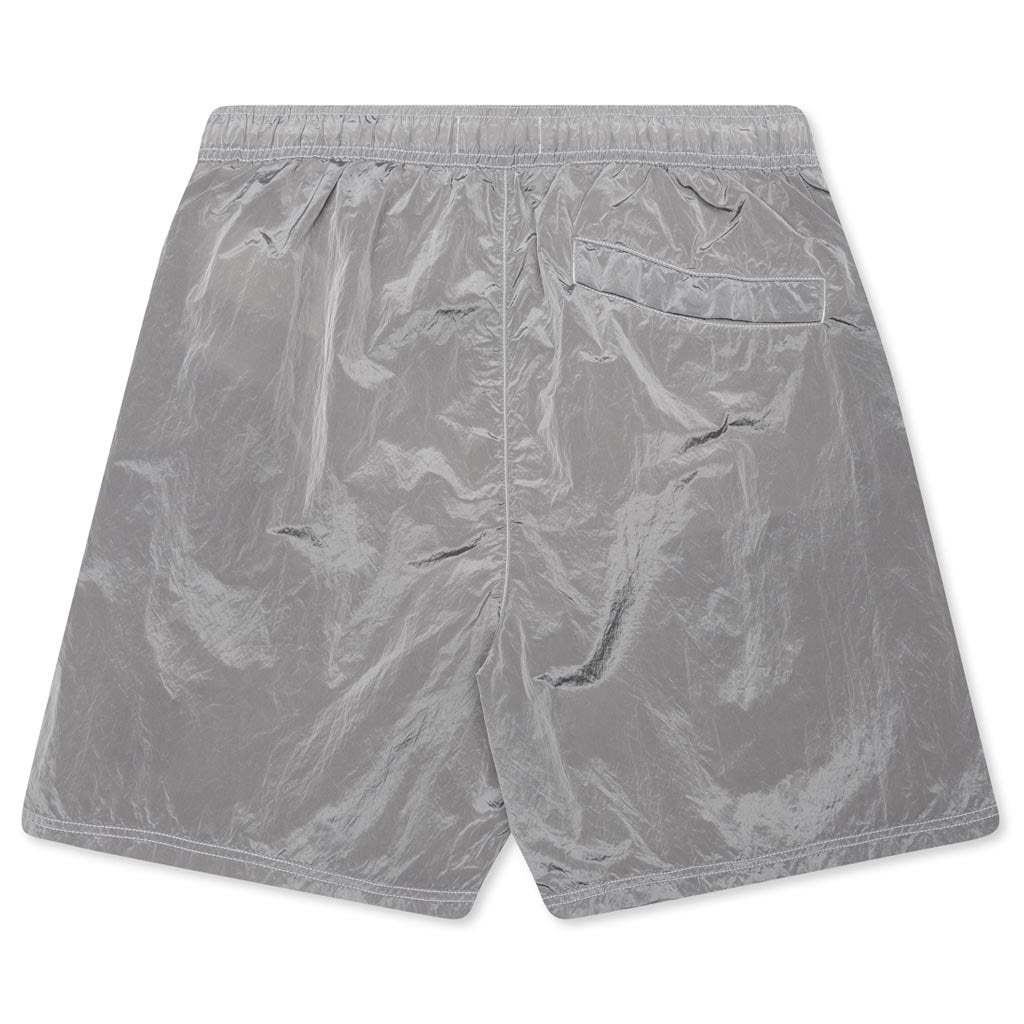 Nylon Metal Swim Trunks - Dust Grey
