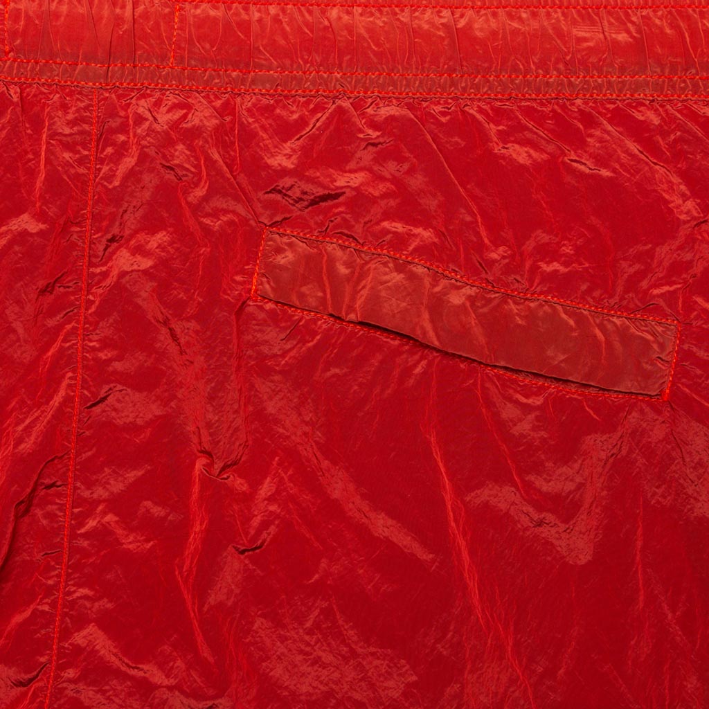 Nylon Metal Swim Trunks - Lobster Red