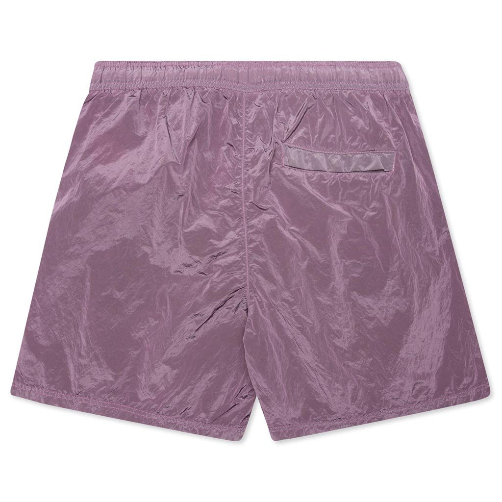 Nylon Metal Swim Trunks - Pink Quartz