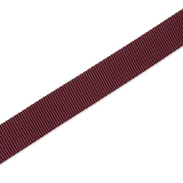 Nylon Ribbon Belt - Dark Burgundy