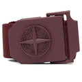 Nylon Ribbon Belt - Dark Burgundy