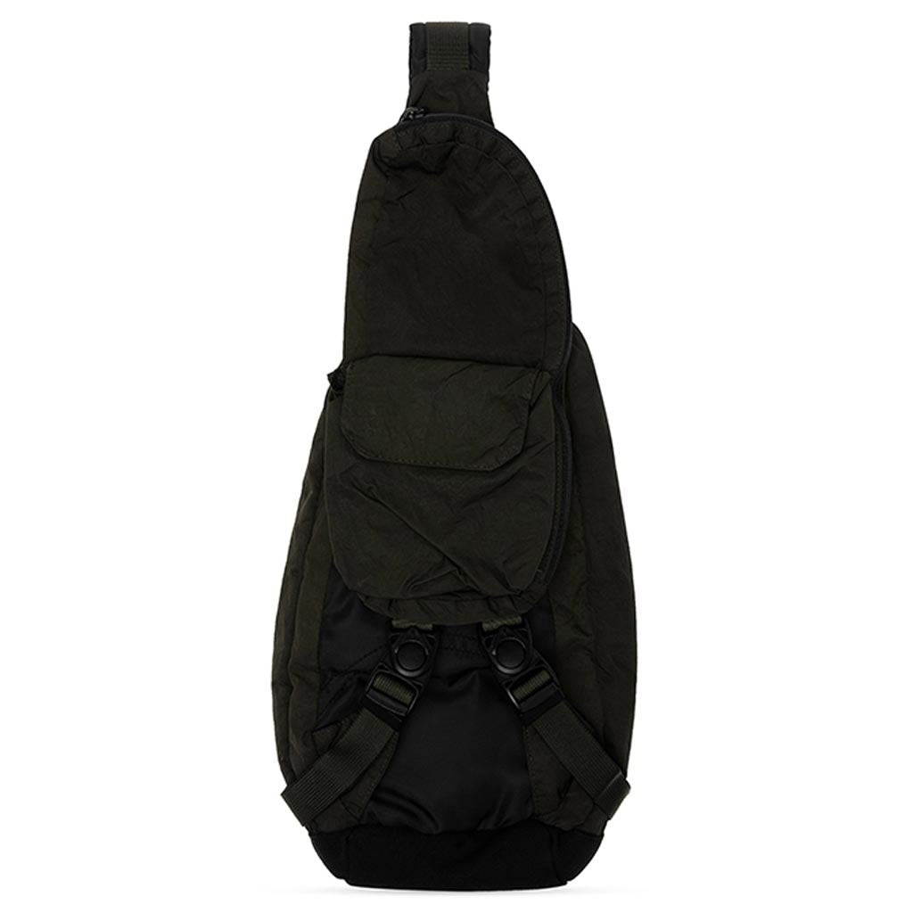 One Shoulder Rucksack - Olive Green