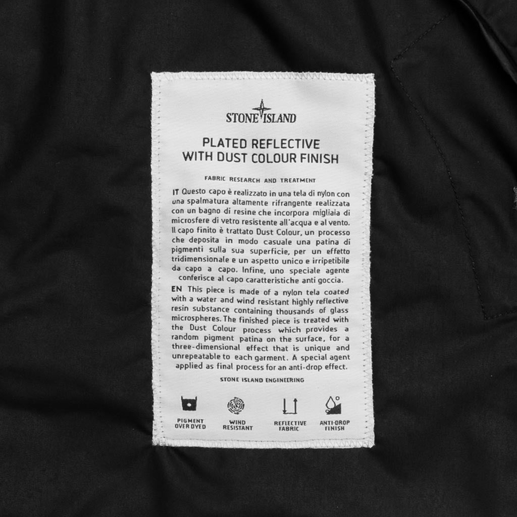 Plated Reflective Jacket - Grey