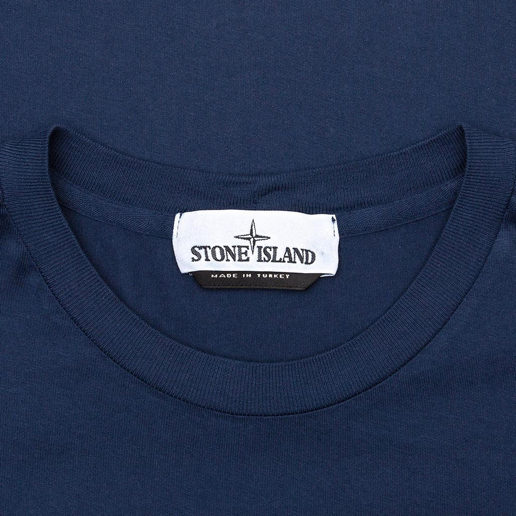 Pocket T-Shirt - Marine Blue