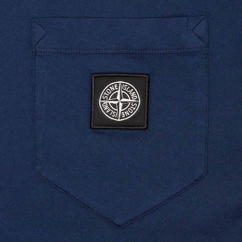 Pocket T-Shirt - Marine Blue