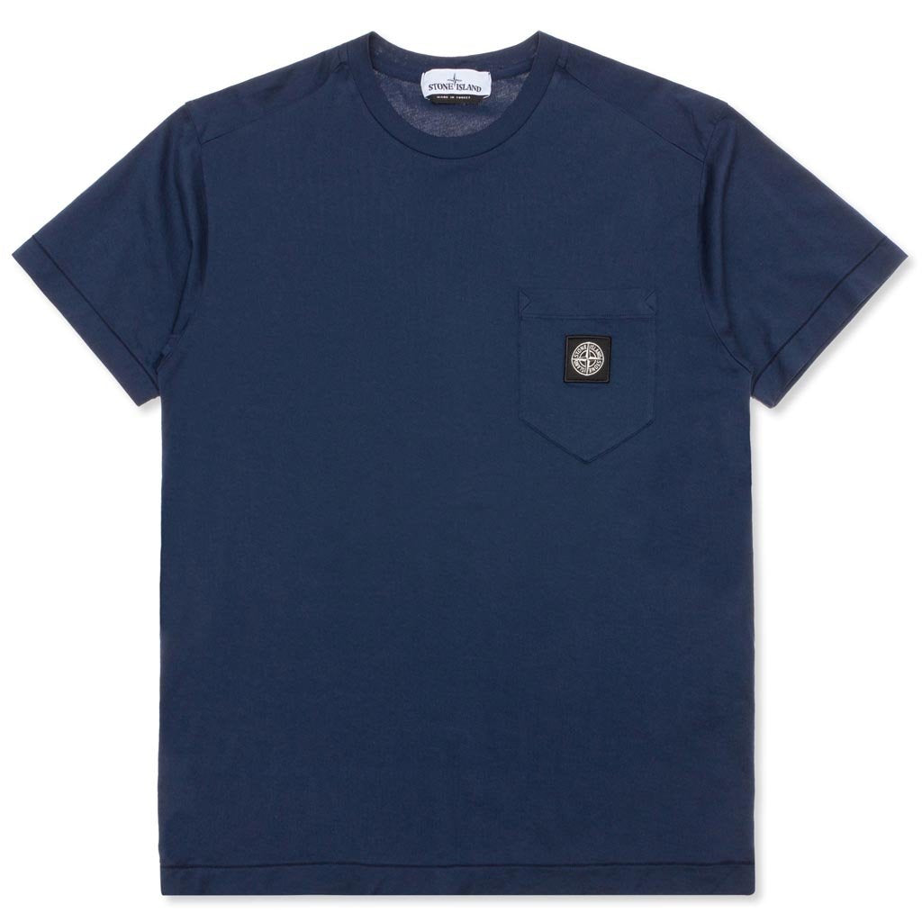Pocket T-Shirt - Marine Blue