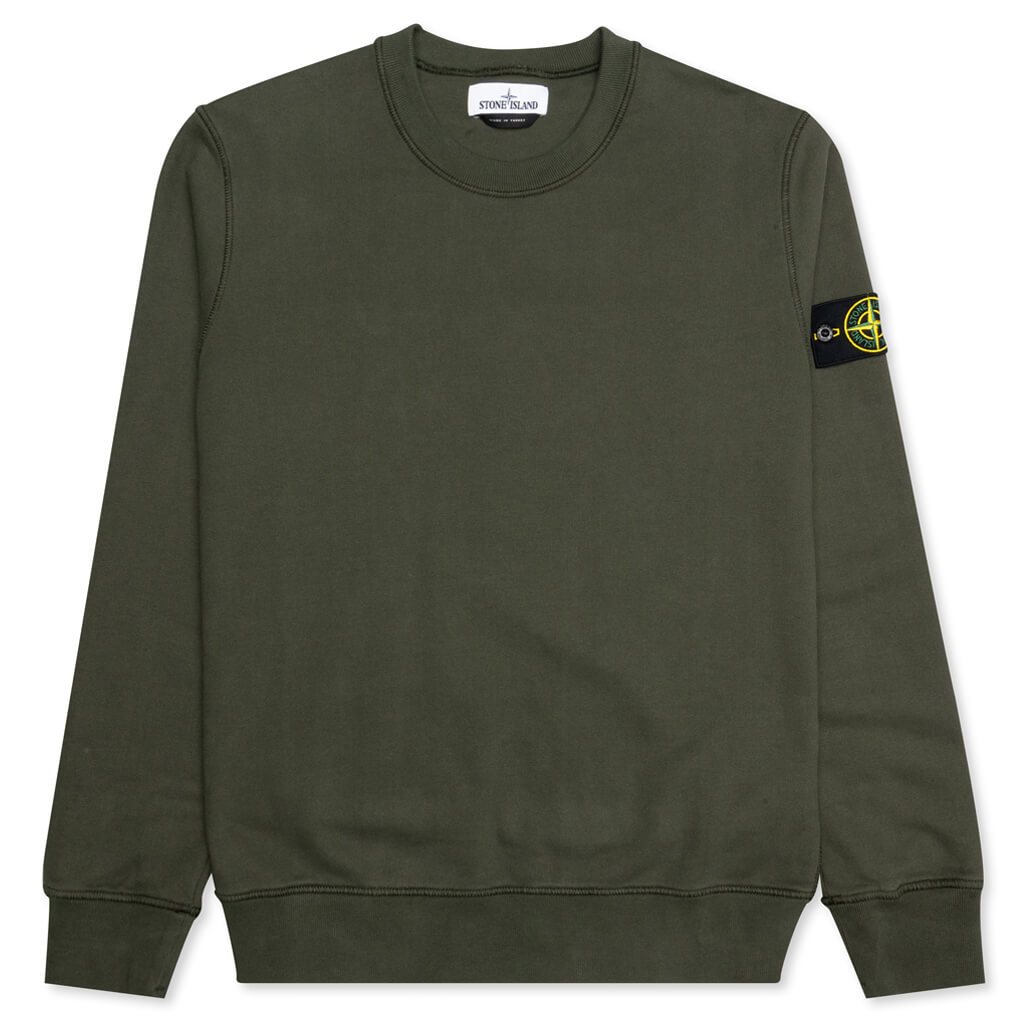 Ribbed Crewneck Sweatshirt - Musk