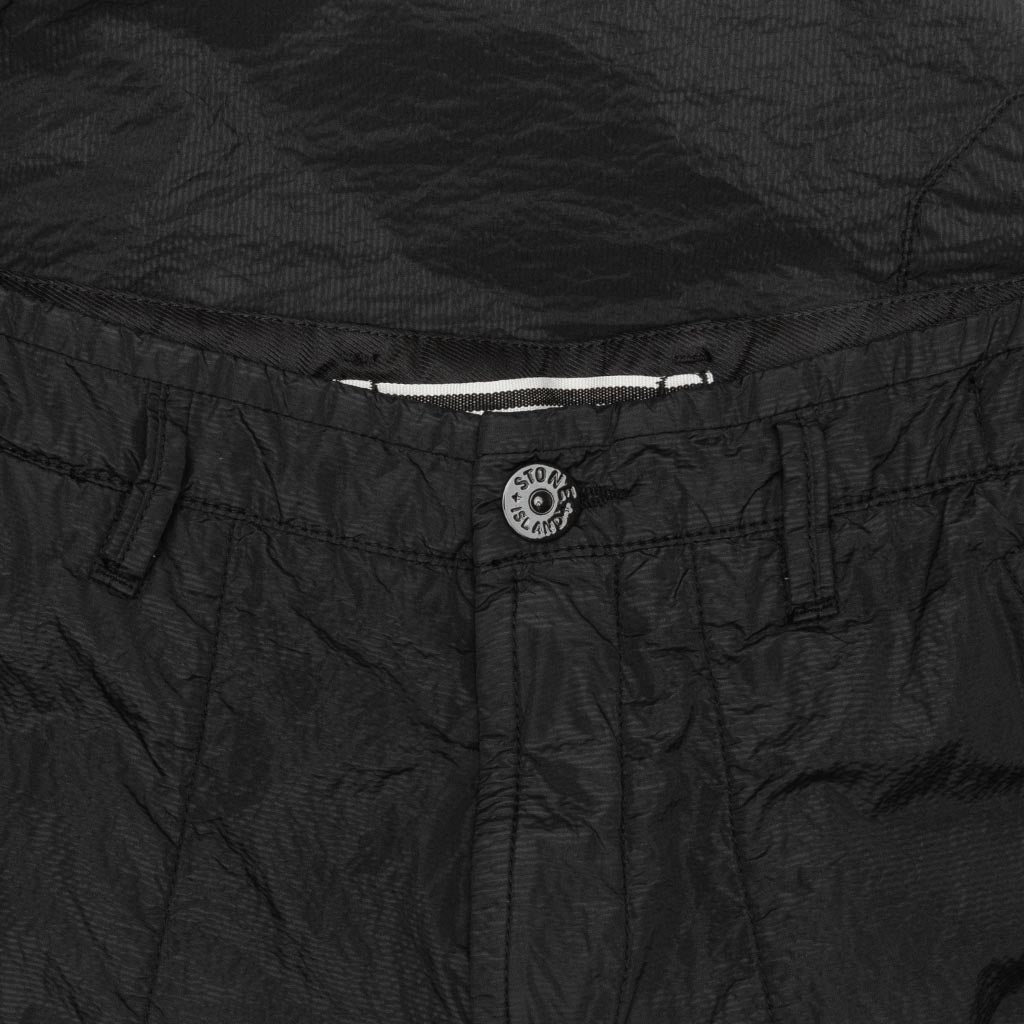 Seersucker-TC Cargo Pants - Black