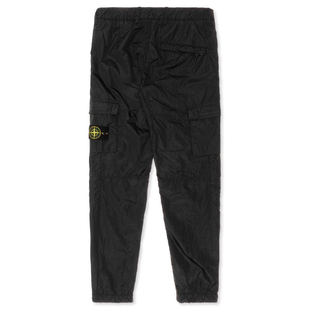 Seersucker-TC Cargo Pants - Black