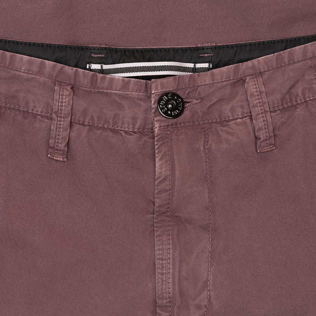 Slim Fit Cargo Pants - Faded Mahogany