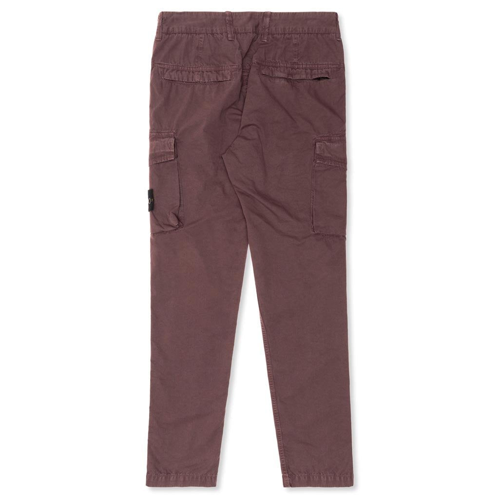 Slim Fit Cargo Pants - Faded Mahogany