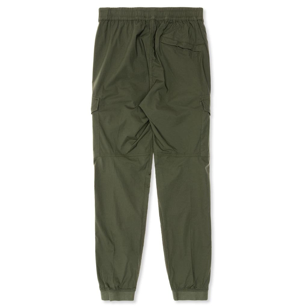 Stretch Cargo Pants - Olive Green