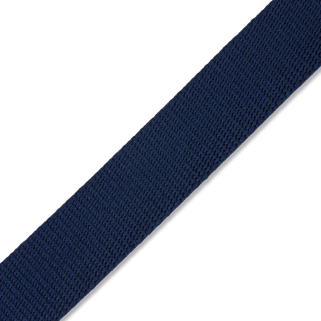 Woven Logo Belt - Ink Blue