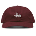 Stock Low Pro Cap - Maroon