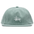 Stock Pigment Strapback Cap - Blue