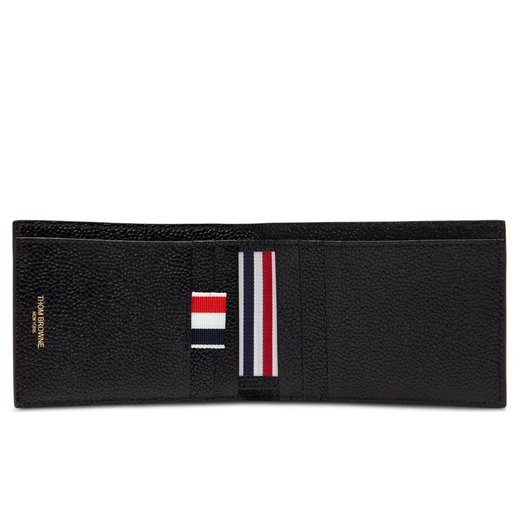 Intarsia Stripe Money Clip - Black