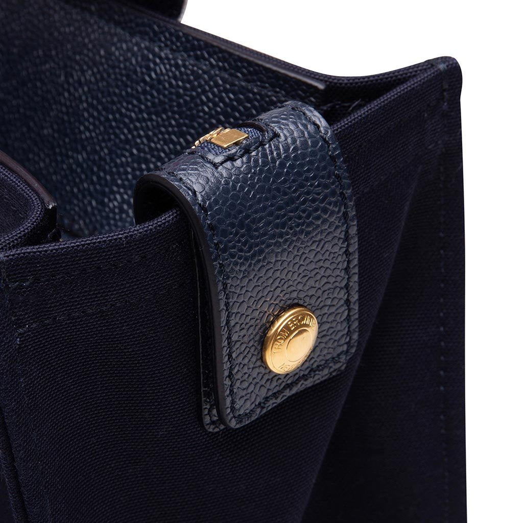 Lined Tote - Navy