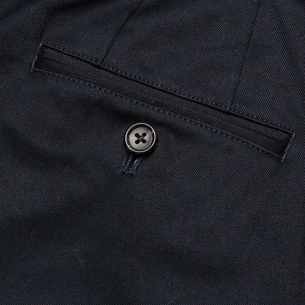 Unconstructed Chino Trouser - Navy