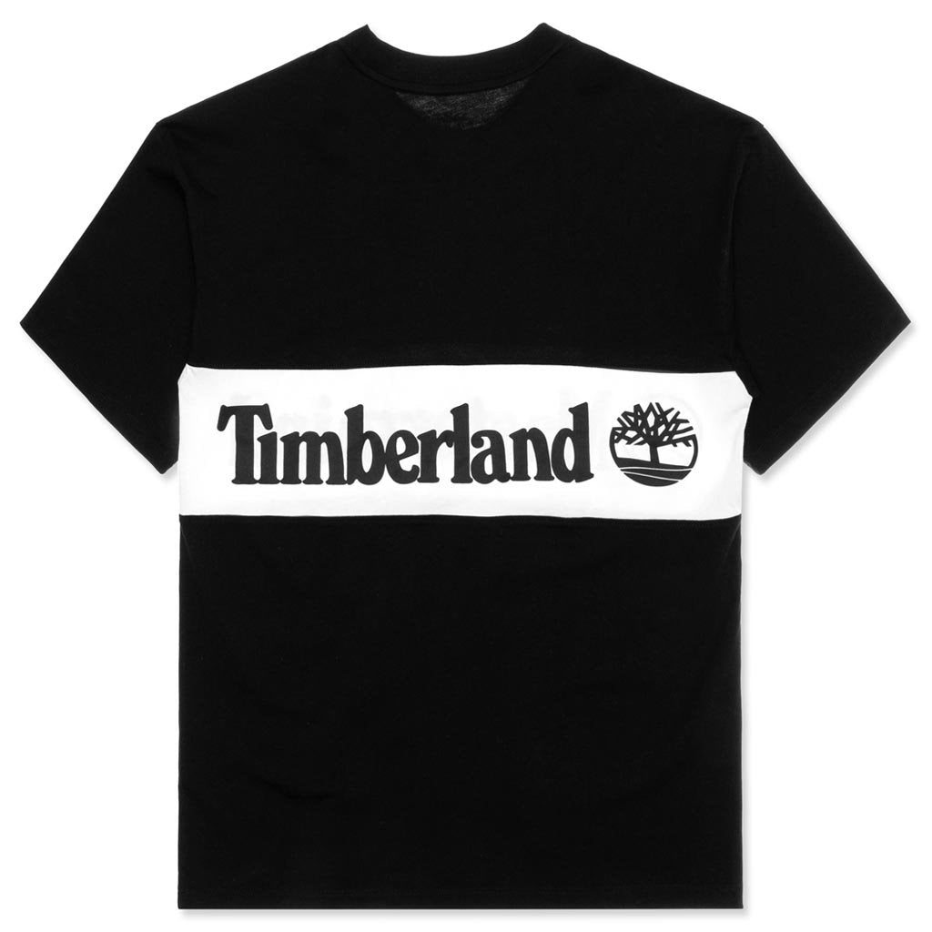 S/S Tee - Black/White