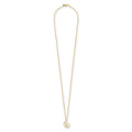 Coin Pendant Angel Gold - 925 Sterling Silver