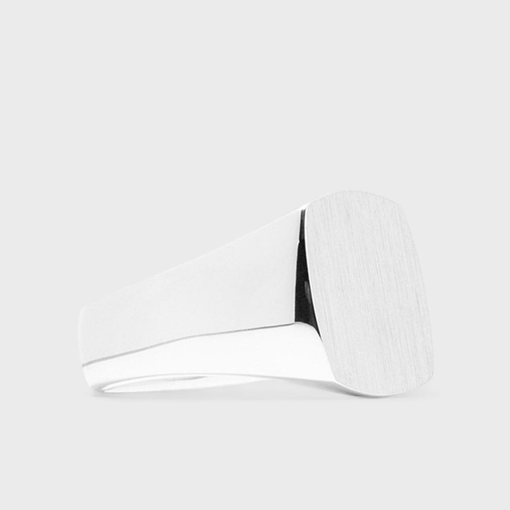 Cushion Satin - 925 Sterling Silver