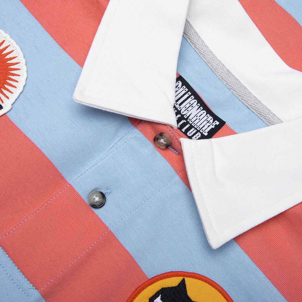 Trails S/S Knit Polo - Blue Bell