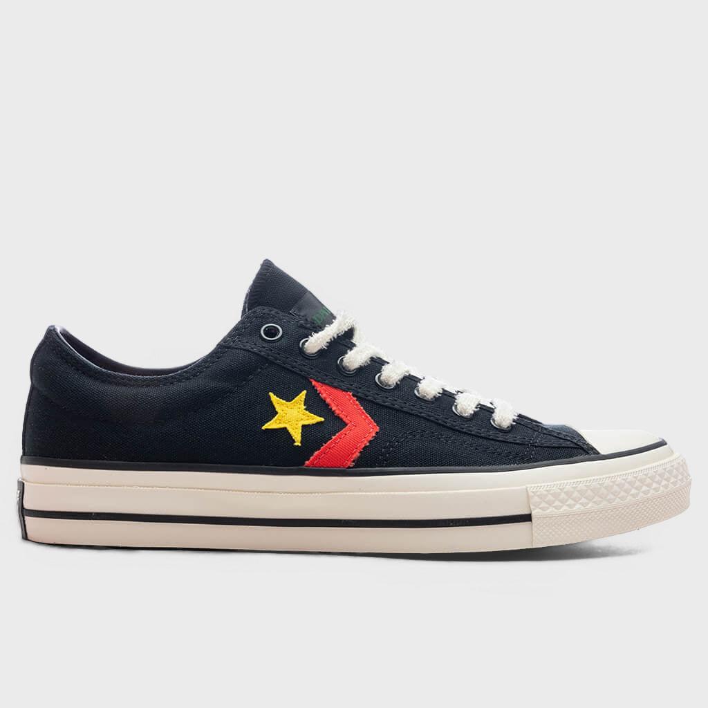 Star Player 76 Ox - Black/Fern Green/Cyber Yellow