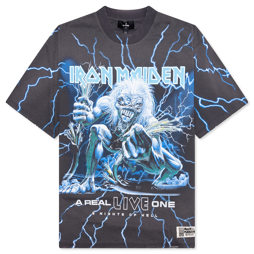A Real Live One T-Shirt - Sunfade Grey