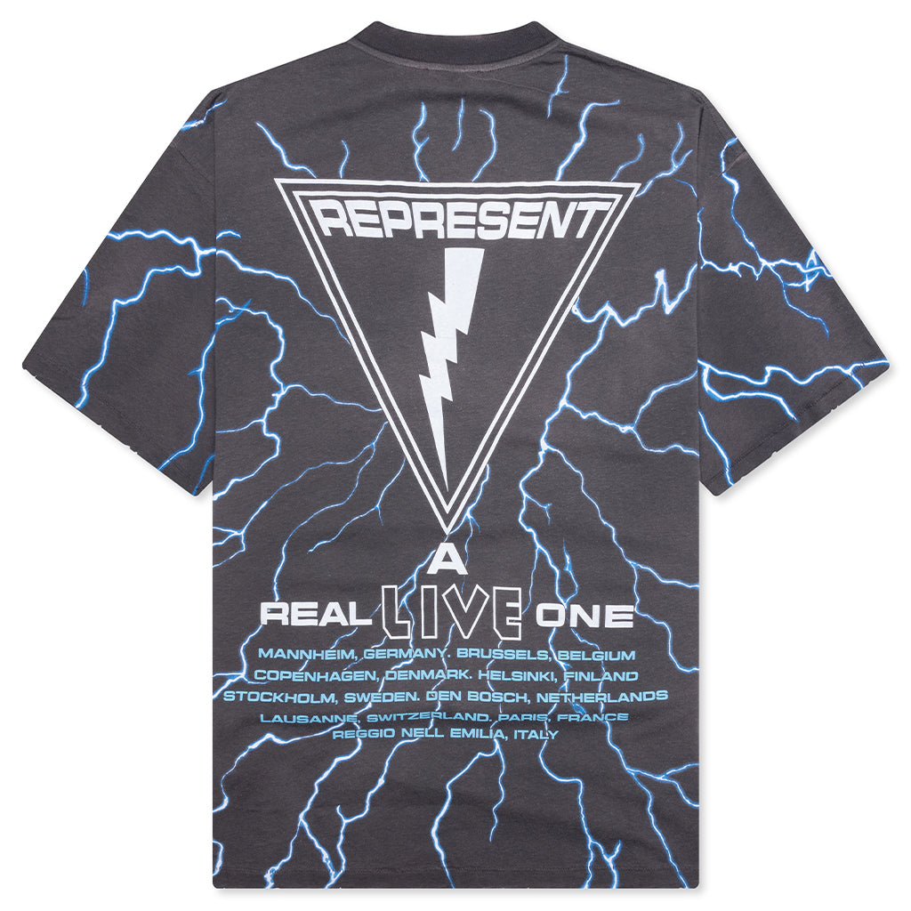 A Real Live One T-Shirt - Sunfade Grey