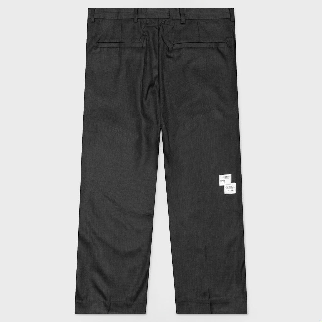 Patches Suit Pants - Black