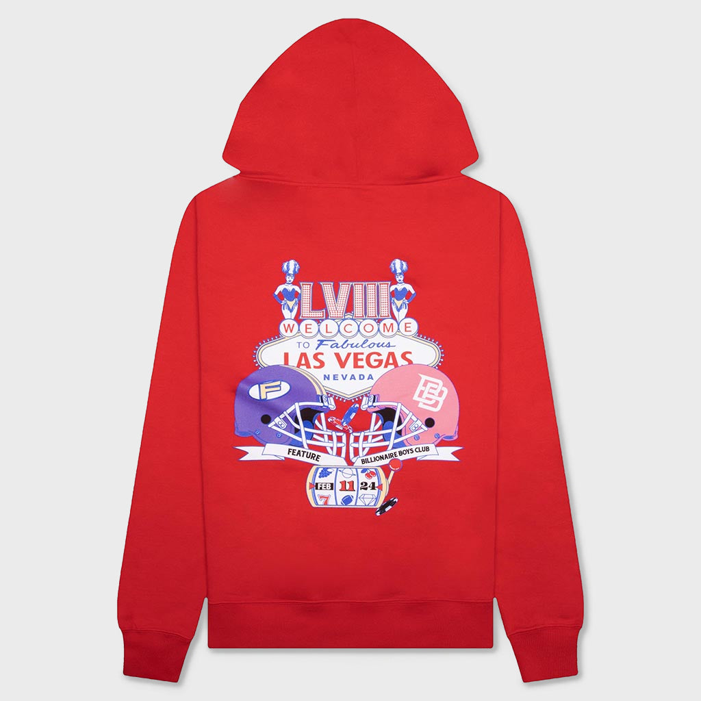 Las Vegas Hoodie - Tomato Red