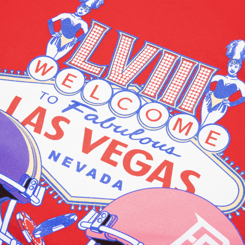 Las Vegas Hoodie - Tomato Red
