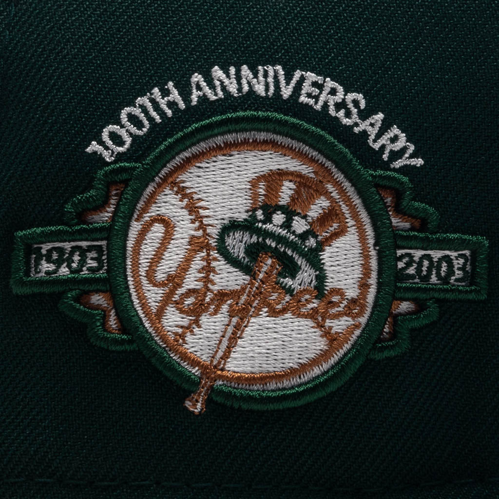 59FIFTY Fitted NY Yankees 100th Anniversary - Dark Green