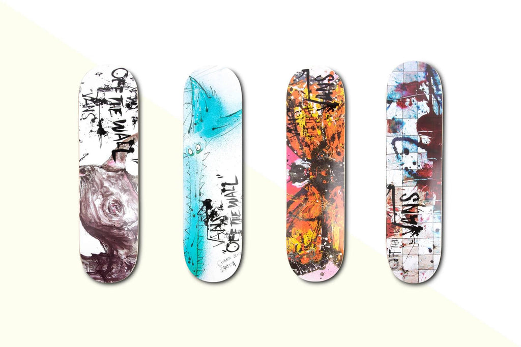 Deck - Checkerboard Splatter