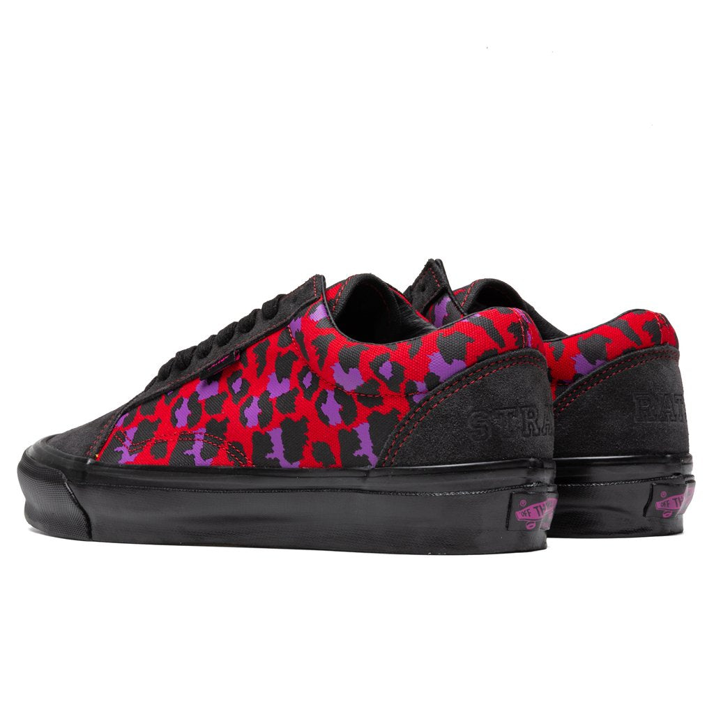 UA Old Skool NS OG LX - Raven/Racing Red