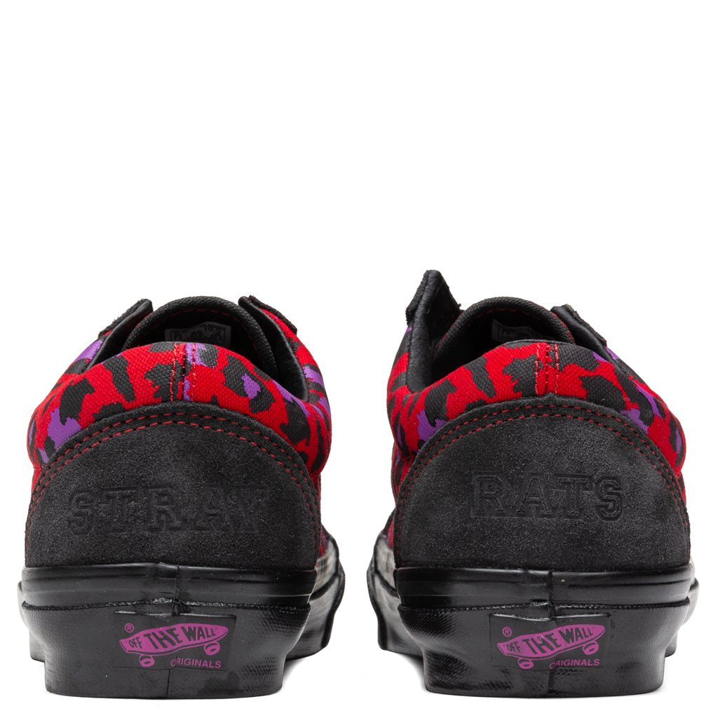UA Old Skool NS OG LX - Raven/Racing Red