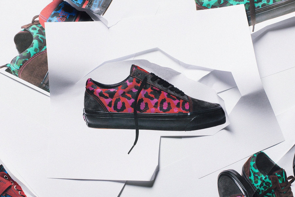 UA Old Skool NS OG LX - Raven/Racing Red