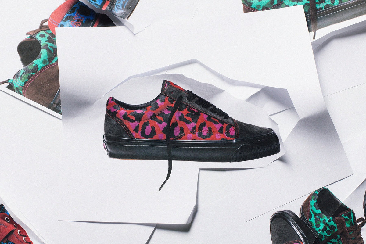 UA Old Skool NS OG LX - Raven/Racing Red