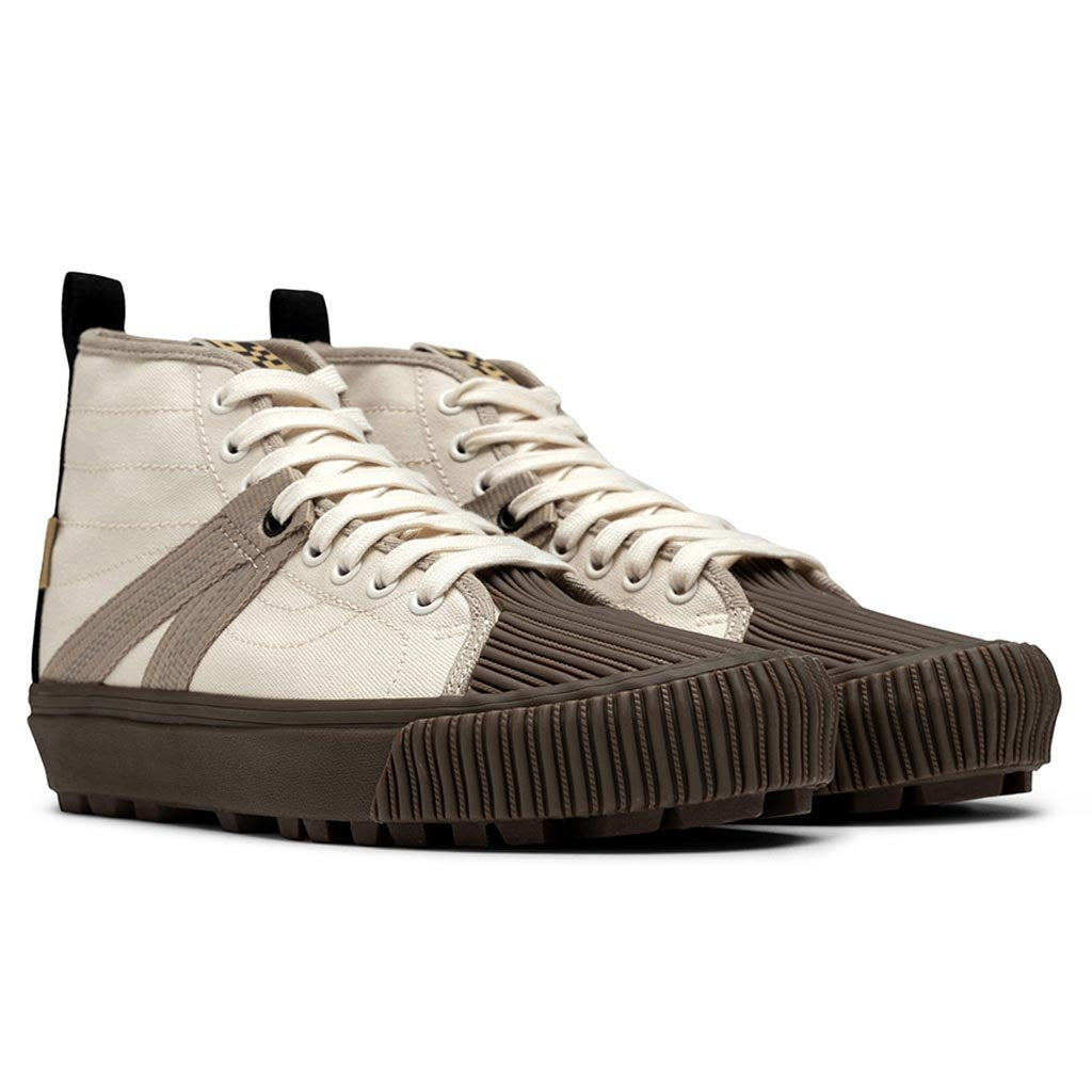 SK8-Hi Decon V Lug LX - Natural/Dark Gum