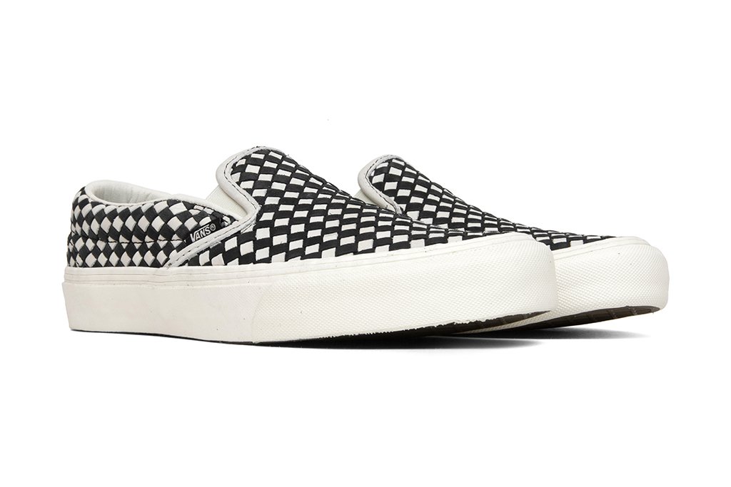 Woven Slip-66 LX - Marshmallow/Black
