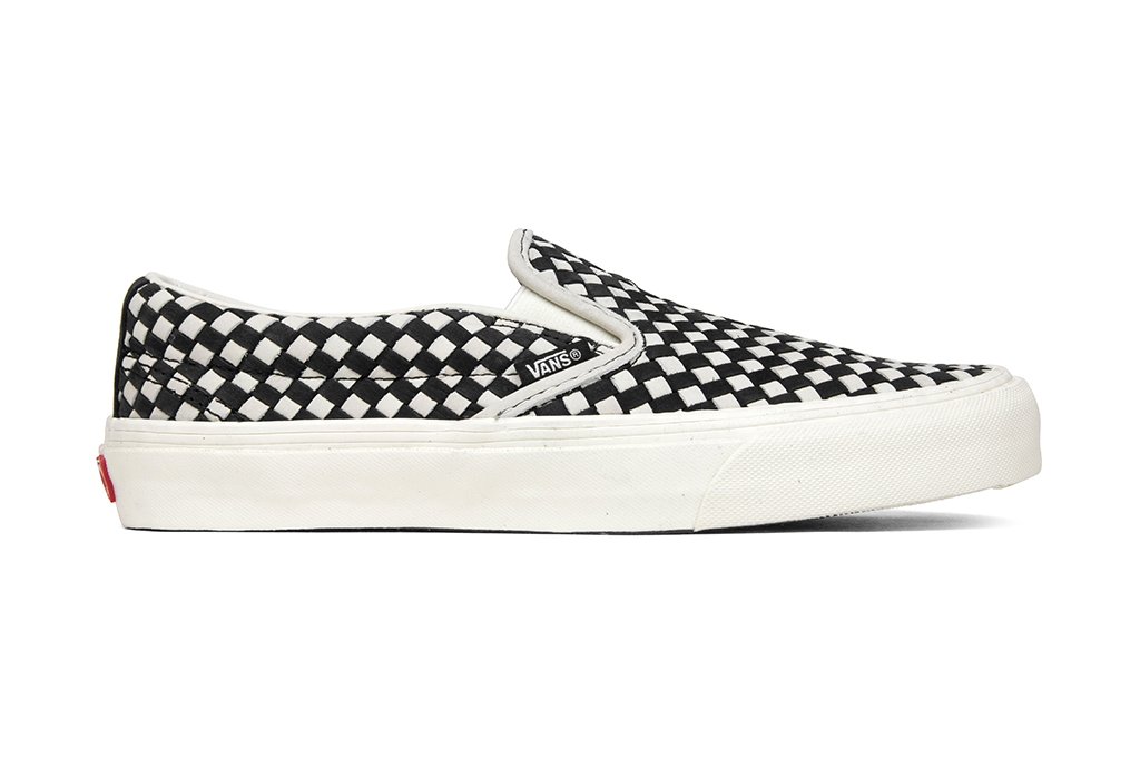 Woven Slip-66 LX - Marshmallow/Black