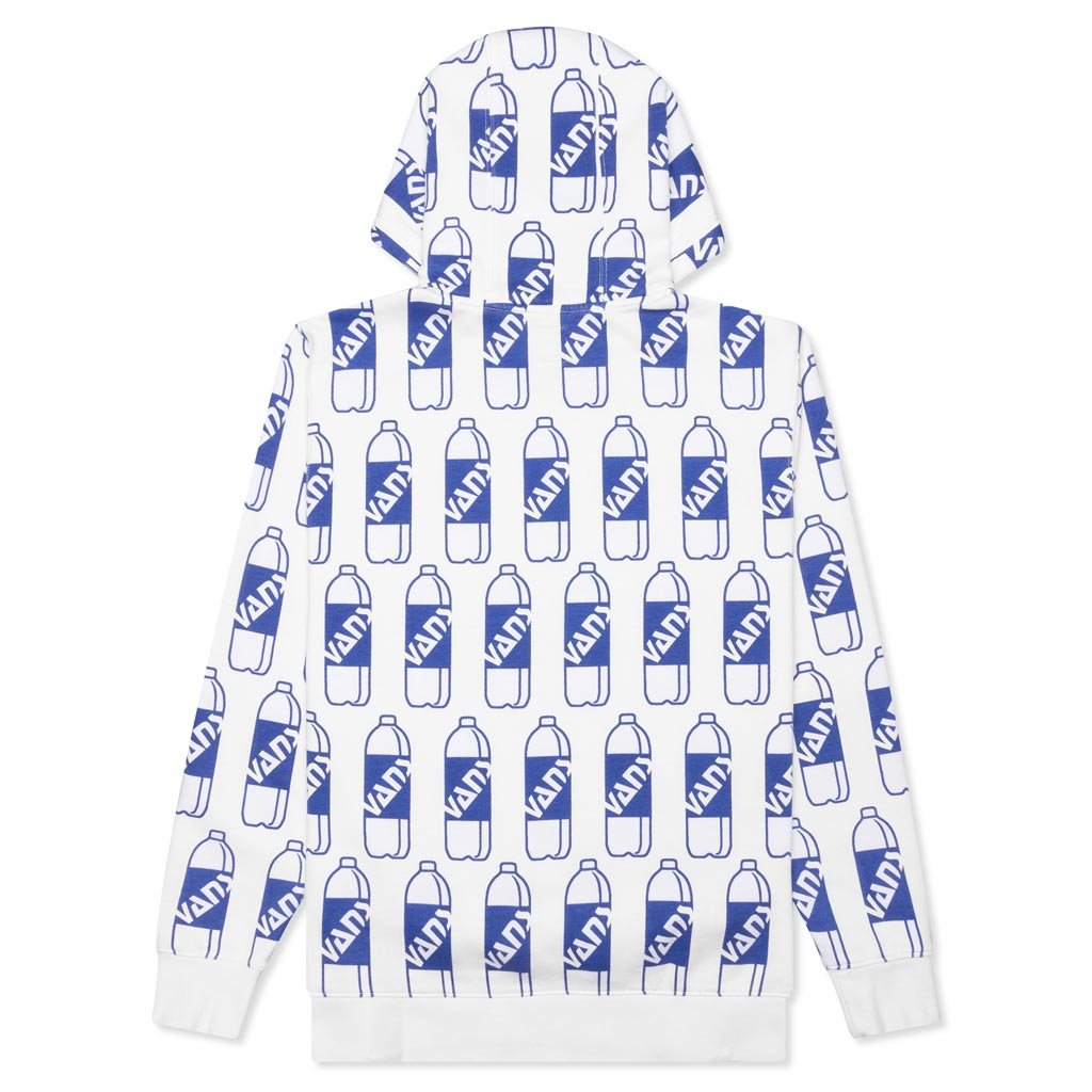 Corner Store All Over Print Fleece - White/Blue