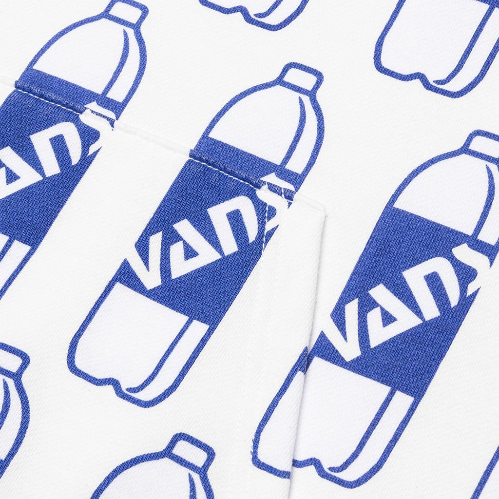 Corner Store All Over Print Fleece - White/Blue