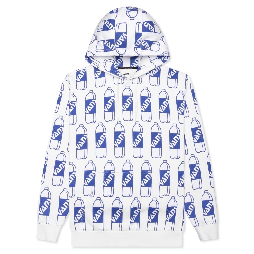 Corner Store All Over Print Fleece - White/Blue
