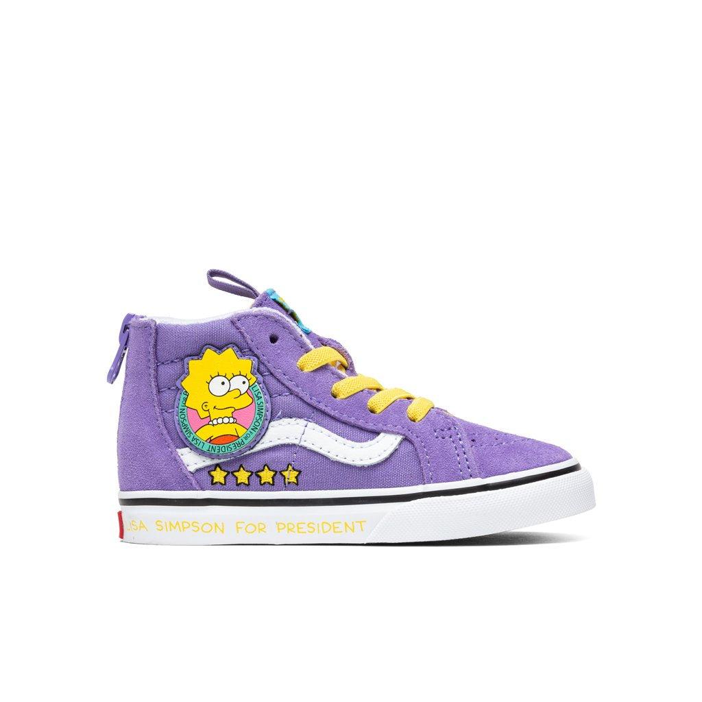 Toddler Sk8-Hi Zip - Lisa 4 Prez