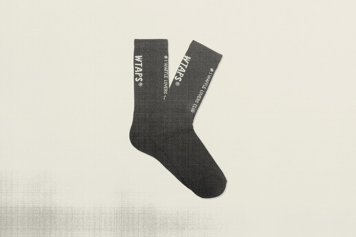 Coordinates Crew Socks (9.5-13) - Black