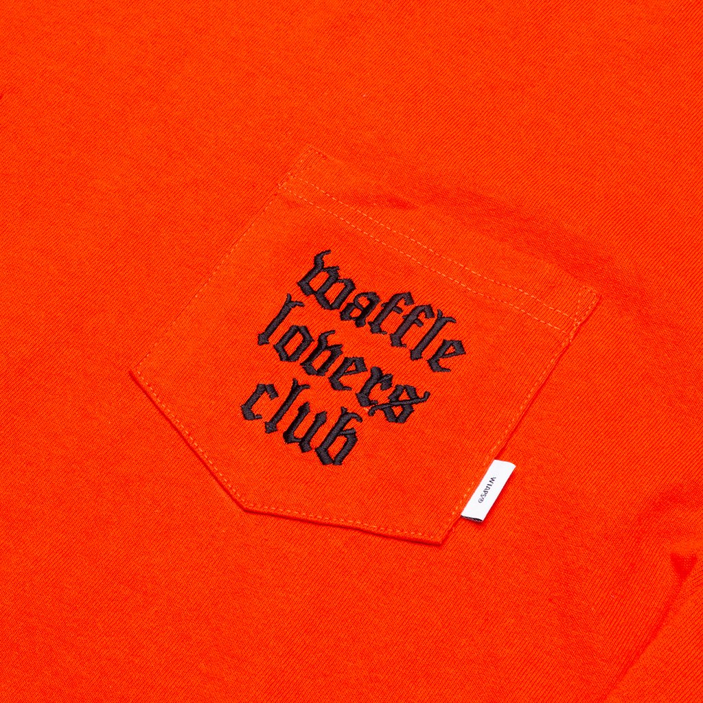 L/S Tee - Mandarin Red